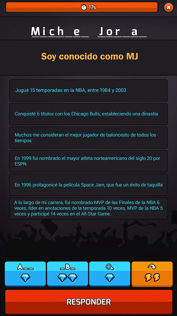 Quizz Challenge Baloncesto - juego de preguntas y trivias