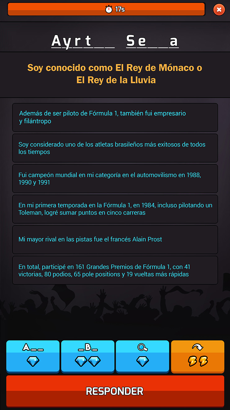 Quizz Challenge Motorsport - juego de preguntas y respuestas sobre automovilismo y motociclismo